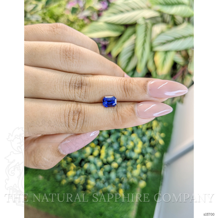 1.60 Ct. Blue Sapphire from Ceylon (Sri Lanka)
