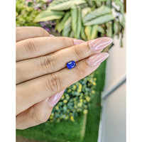 1.60 Ct. Blue Sapphire from Ceylon (Sri Lanka) Life Style