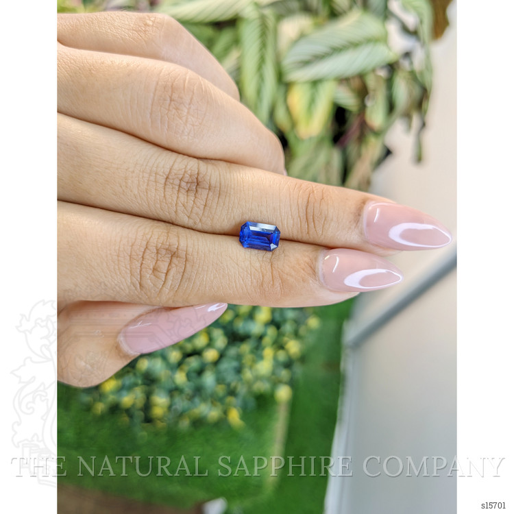1.48 Ct. Blue Sapphire from Ceylon (Sri Lanka)