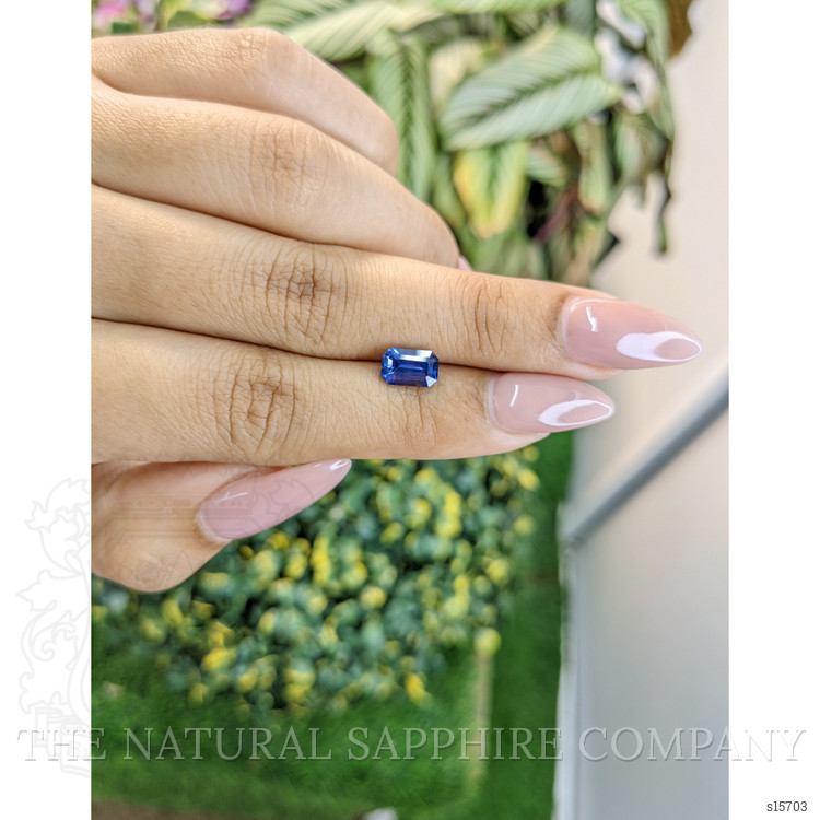 1.50 Ct. Blue Sapphire from Ceylon (Sri Lanka)