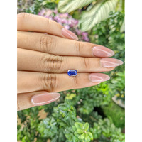 1.30 Ct. Blue Sapphire from Ceylon (Sri Lanka) Life Style