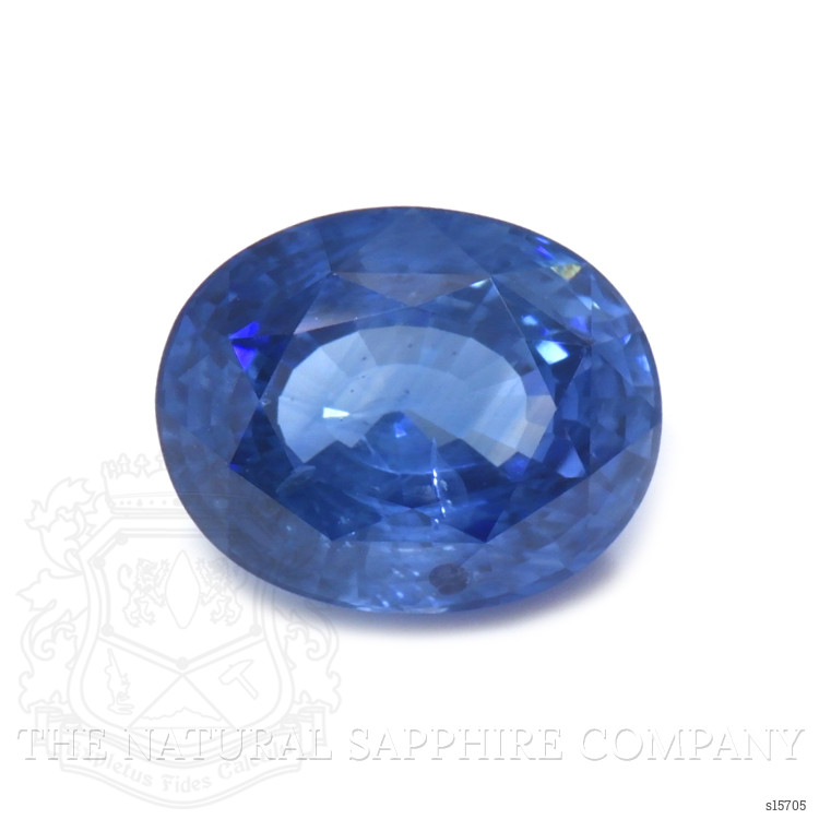 3.77 Ct. Blue Sapphire from Ceylon (Sri Lanka)