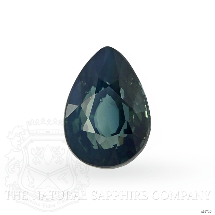 2.01 Ct. Bluish Green Sapphire from Africa
