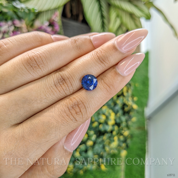 4.22 Ct. Blue Sapphire from Ceylon (Sri Lanka)