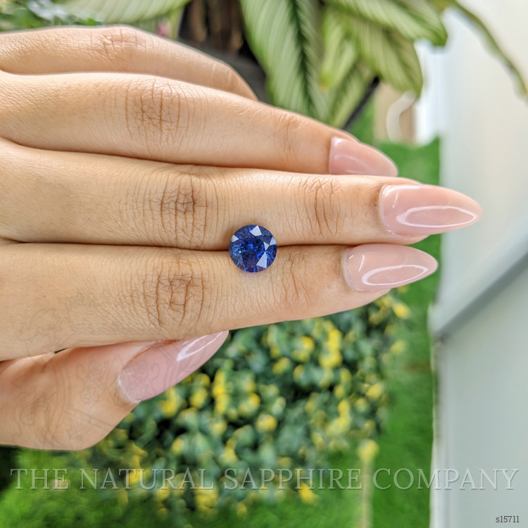 4.22 Ct. Blue Sapphire from Ceylon (Sri Lanka)