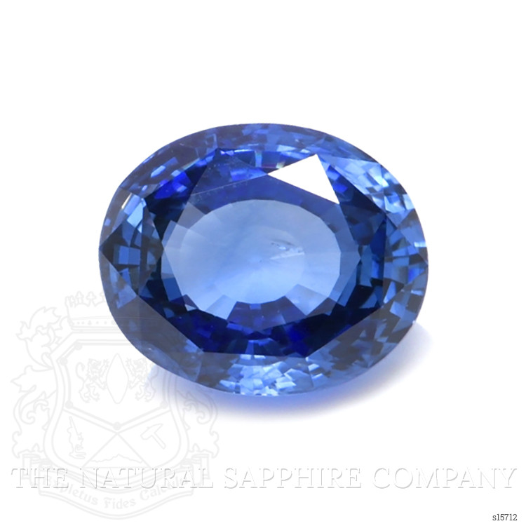 5.74 Ct. Blue Sapphire from Ceylon (Sri Lanka)