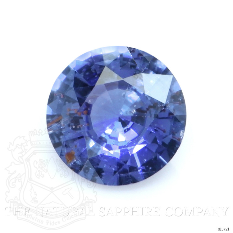 0.66 Ct. Blue Sapphire from Ceylon (Sri Lanka)