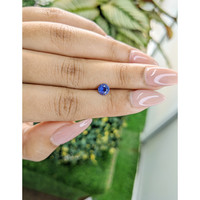 0.66 Ct. Blue Sapphire from Ceylon (Sri Lanka) Life Style