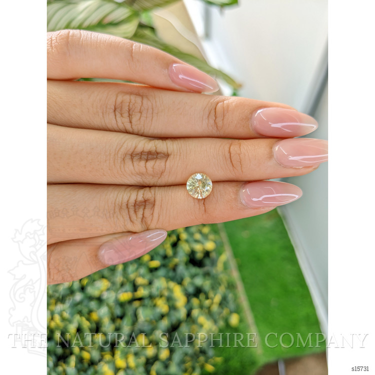 2.04 Ct. Yellow Sapphire from Ceylon (Sri Lanka)