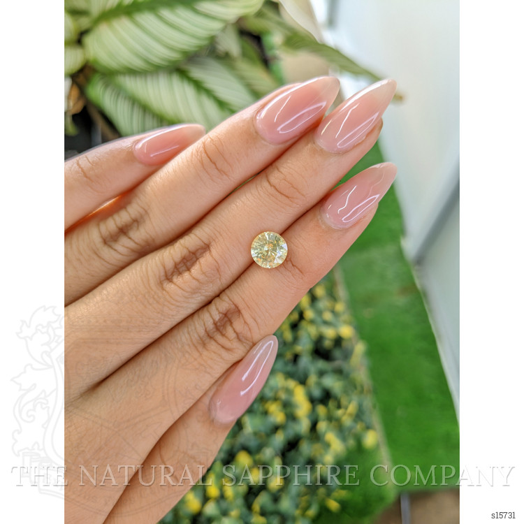 2.04 Ct. Yellow Sapphire from Ceylon (Sri Lanka)