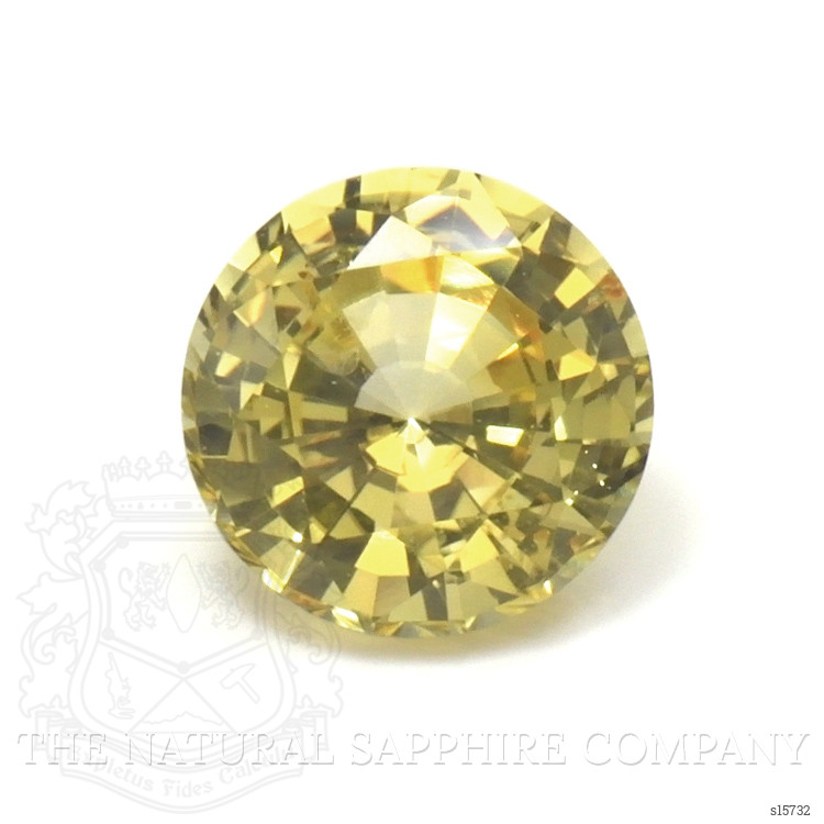 1.39 Ct. Yellow Sapphire from Ceylon (Sri Lanka)