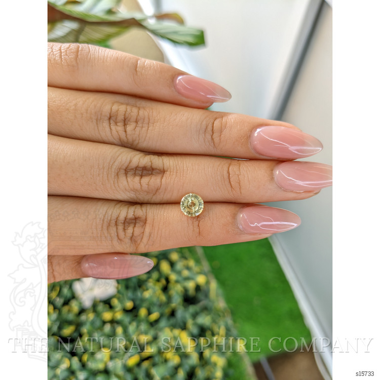 1.14 Ct. Yellow Sapphire from Ceylon (Sri Lanka)
