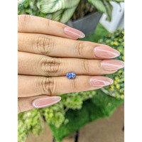 1.08 Ct. Blue Sapphire from Ceylon (Sri Lanka) Life Style