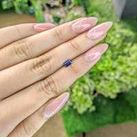 0.55 Ct. Blue Sapphire from Ceylon (Sri Lanka) Life Style
