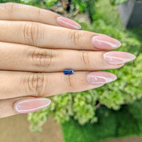 0.55 Ct. Blue Sapphire from Ceylon (Sri Lanka) Life Style