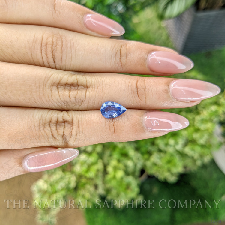 1.45 Ct. Blue Sapphire from Ceylon (Sri Lanka)