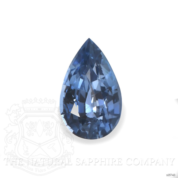0.81 Ct. Blue Sapphire from Ceylon (Sri Lanka)