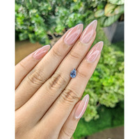 0.81 Ct. Blue Sapphire from Ceylon (Sri Lanka) Life Style