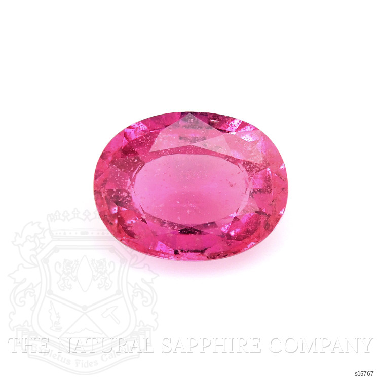 2.74 Ct. Reddish Pink Sapphire from Ceylon (Sri Lanka)