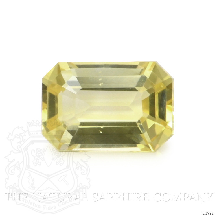 0.69 Ct. Yellow Sapphire from Ceylon (Sri Lanka)