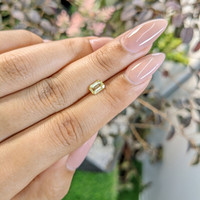 0.69 Ct. Yellow Sapphire from Ceylon (Sri Lanka) Life Style