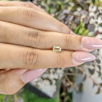 0.69 Ct. Yellow Sapphire from Ceylon (Sri Lanka) Life Style