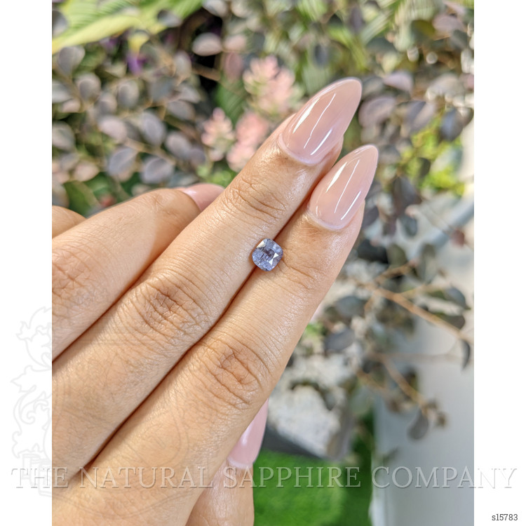 0.81 Ct. Violet Sapphire from Ceylon (Sri Lanka)