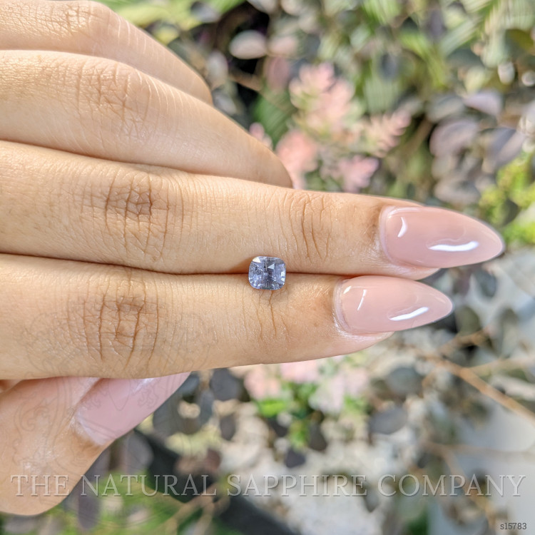 0.81 Ct. Violet Sapphire from Ceylon (Sri Lanka)