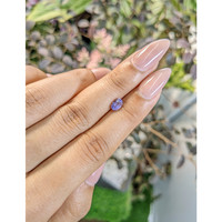 0.75 Ct. Purple Sapphire from Ceylon (Sri Lanka) Life Style