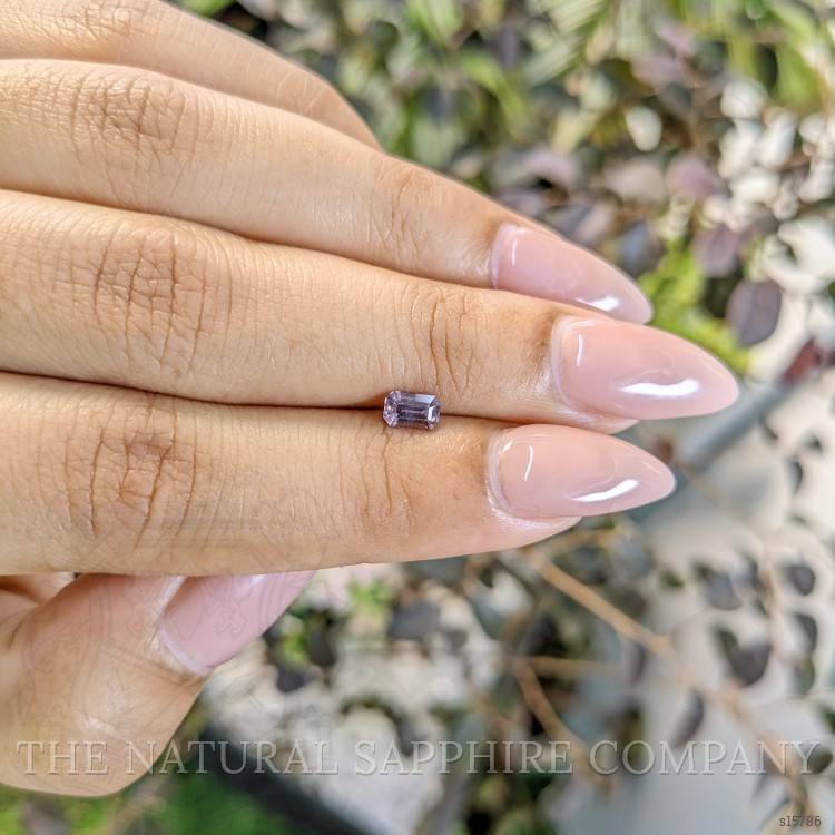 0.42 Ct. Purple Sapphire from Ceylon (Sri Lanka)