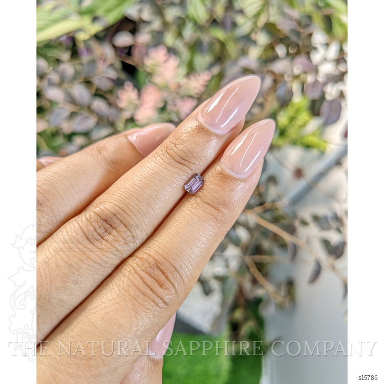 0.42 Ct. Purple Sapphire from Ceylon (Sri Lanka)