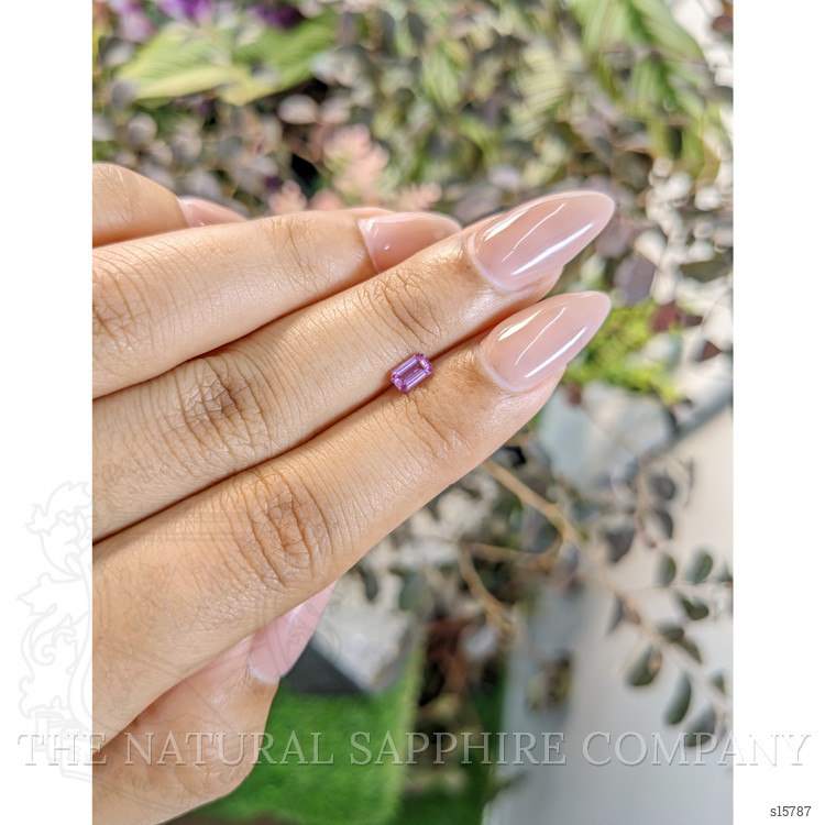 0.32 Ct. Purplish Pink Sapphire from Ceylon (Sri Lanka)