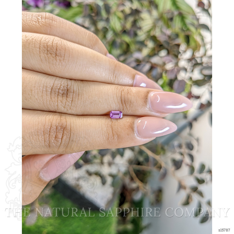 0.32 Ct. Purplish Pink Sapphire from Ceylon (Sri Lanka)