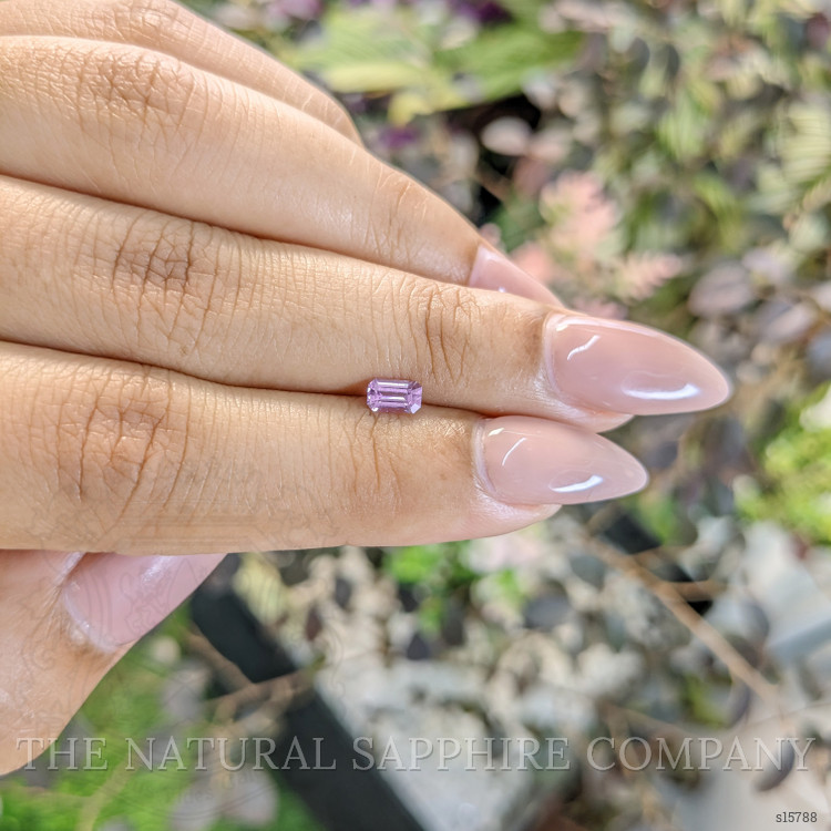 0.37 Ct. Pink Sapphire from Ceylon (Sri Lanka)