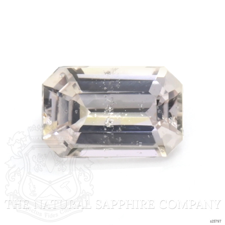 0.49 Ct. Peach Sapphire from Ceylon (Sri Lanka)