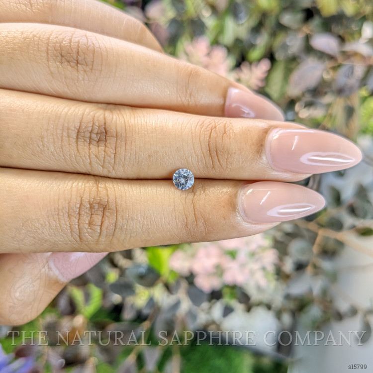 0.43 Ct. Blue Sapphire from Ceylon (Sri Lanka)