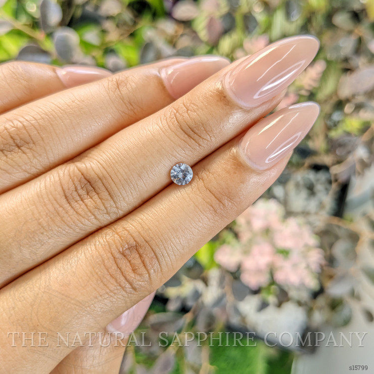 0.43 Ct. Blue Sapphire from Ceylon (Sri Lanka)