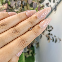 0.40 Ct. Orangish Brown Sapphire from Ceylon (Sri Lanka) Life Style