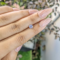 0.64 Ct. Blue Sapphire from Ceylon (Sri Lanka) Life Style