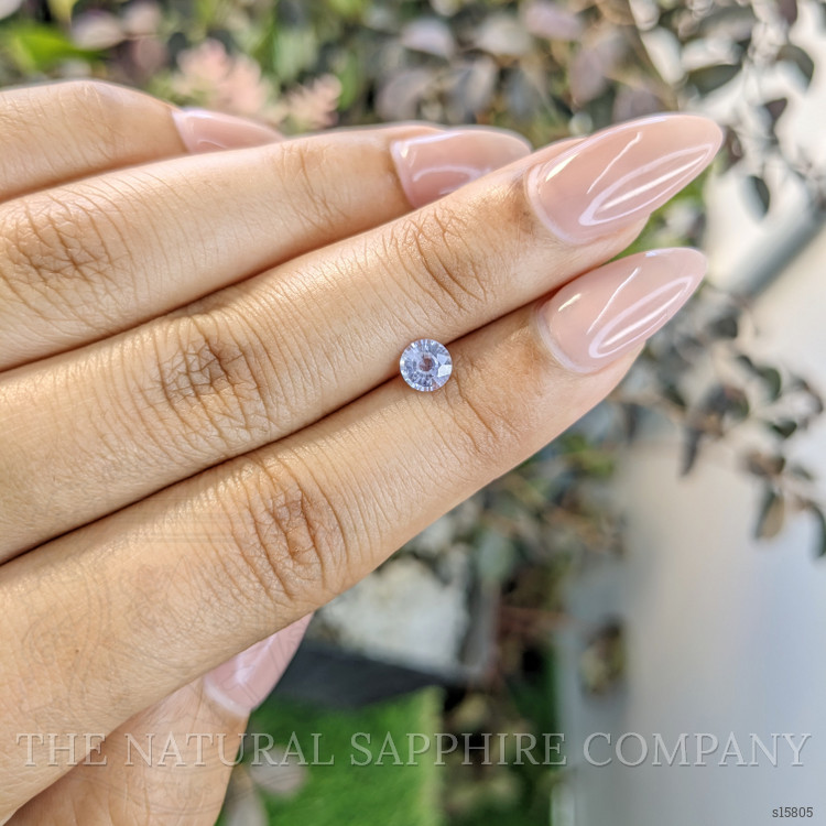 0.64 Ct. Blue Sapphire from Ceylon (Sri Lanka)