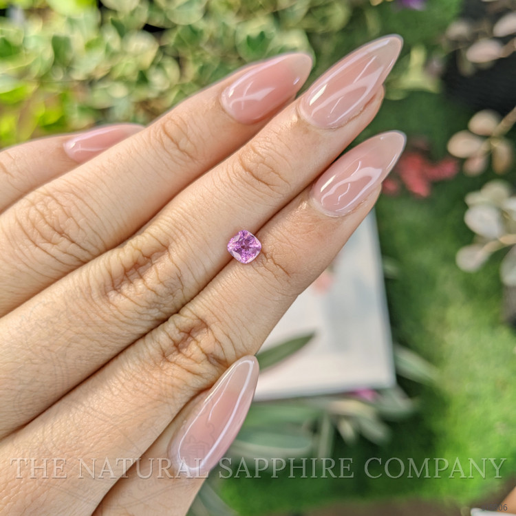 0.62 Ct. Pink Sapphire from Ceylon (Sri Lanka)
