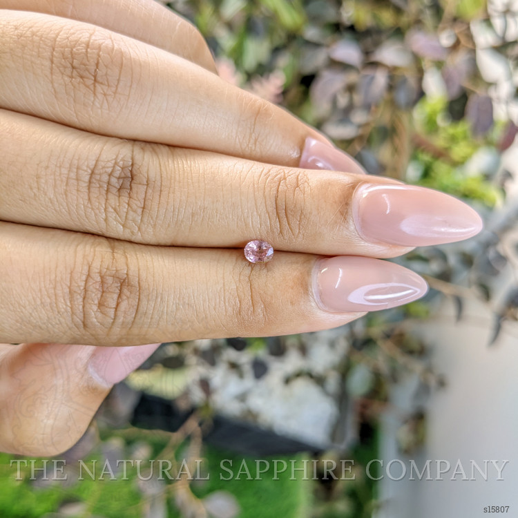 0.36 Ct. Pink Sapphire from Ceylon (Sri Lanka)