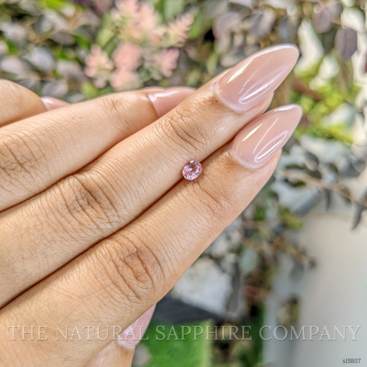 0.36 Ct. Pink Sapphire from Ceylon (Sri Lanka)