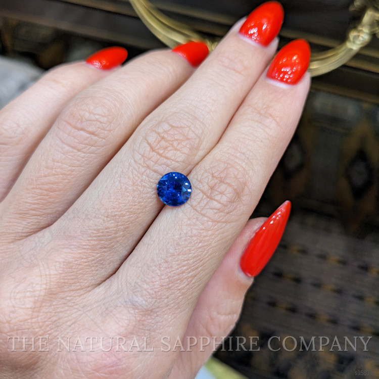 1.60 Ct. Blue Sapphire from Ceylon (Sri Lanka)