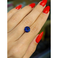 3.02 Ct. Blue Sapphire from Ceylon (Sri Lanka) Life Style