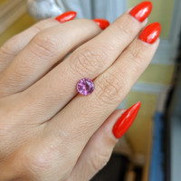 1.98 Ct. Pink Sapphire from Ceylon (Sri Lanka) Life Style