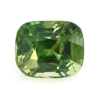 1.34 Ct. Yellowish Green Sapphire from Ceylon (Sri Lanka) Video