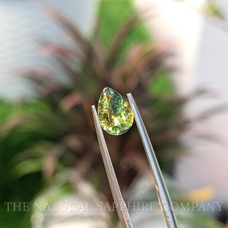 1.54 Ct. Bi Color Sapphire from Ceylon (Sri Lanka)