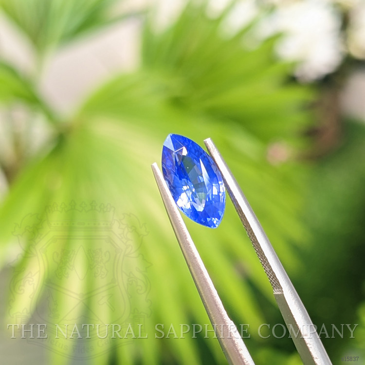 2.07 Ct. Blue Sapphire from Ceylon (Sri Lanka)