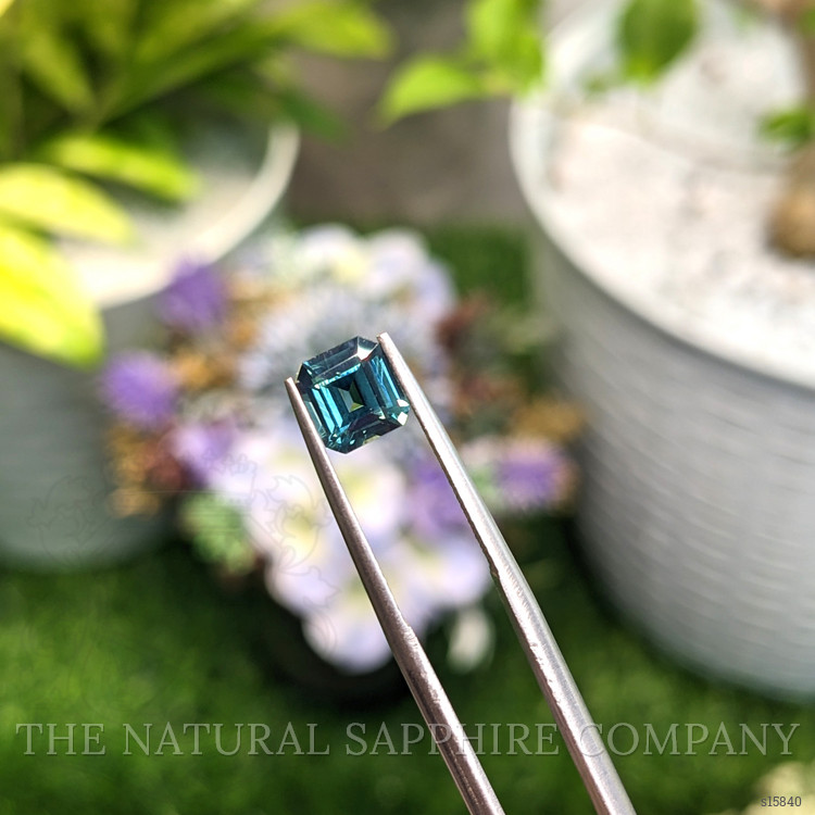 1.50 Ct. Green Sapphire from Ceylon (Sri Lanka)